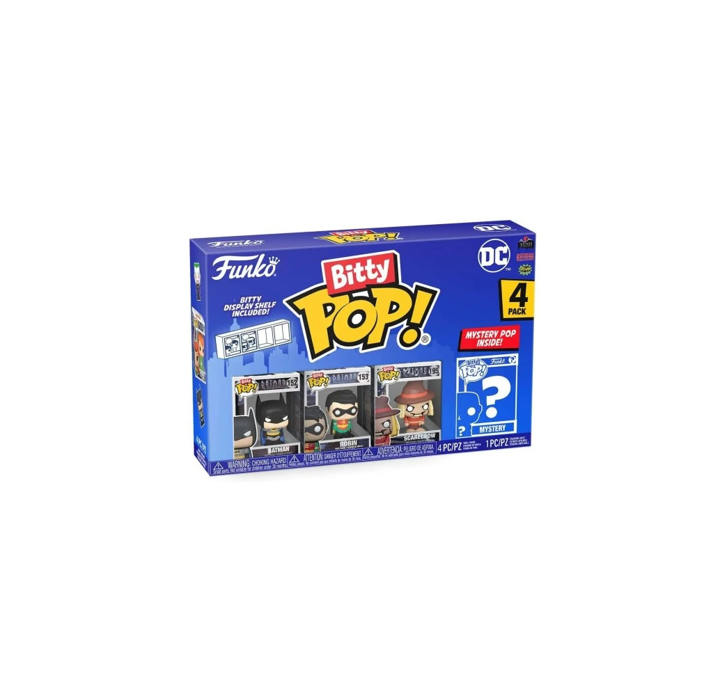 Funko Bitty POP! DC Batman Robin 4pak – figurka kolekcjonerska