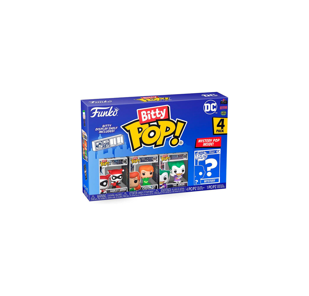 Funko Bitty POP! Harley Quinn 4pak – figurka kolekcjonerska DC