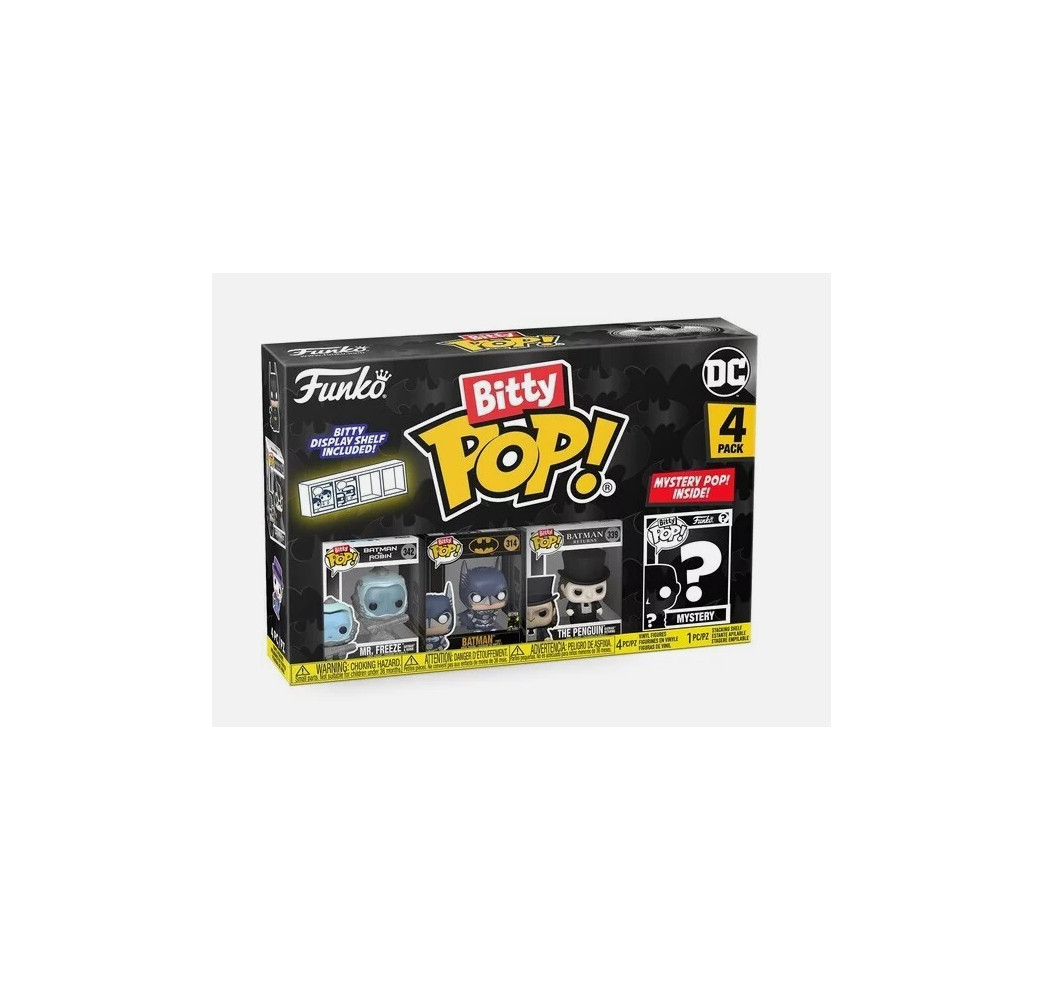 Funko Bitty POP DC Batman Mr. Freeze – figurka kolekcjonerska 4pak