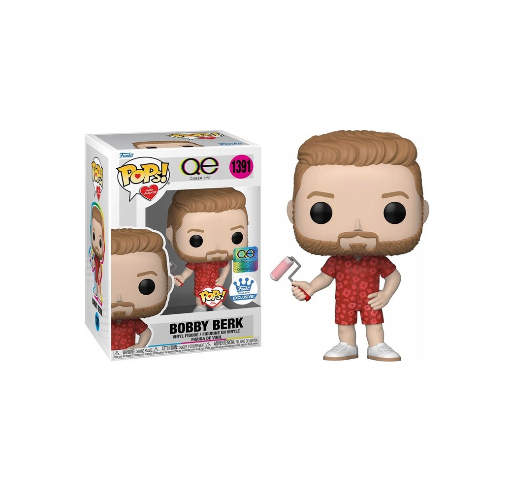 Funko POP QE Purpose Bobby Berk 1391 – figurka kolekcjonerska Funko