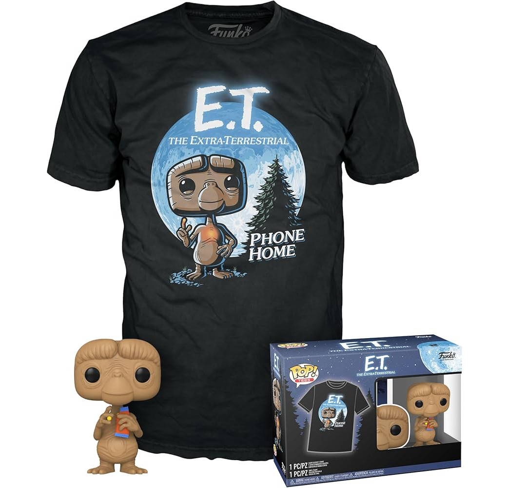 Funko POP! Tees E.T. 1266 SE T-shirt S – gadżet dla fanów