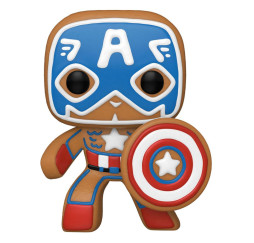 Figurka Funko POP Marvel Gingerbread Captain America – kolekcjonerska