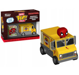 Zestaw Funko Bitty POP Deadpool z furgonetką – figurka kolekcjonerska