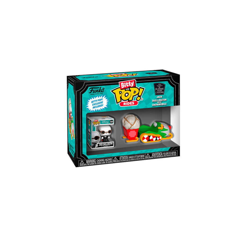 Funko Bitty POP! Jack Skellington snowmobile – figurka kolekcjonerska