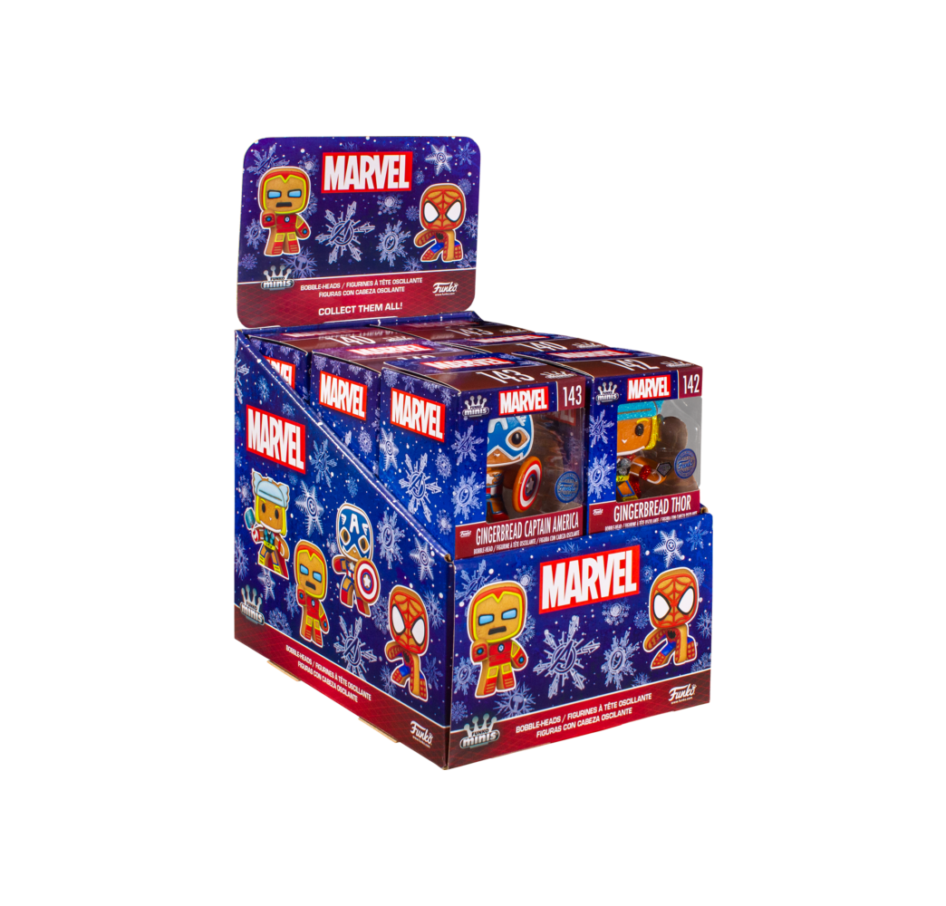 Funko Minis Marvel Holiday Gingebread GLOW – figurka kolekcjonerska