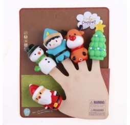 Gwiazdka pacynki Finger Puppets 5pak Sunflex dla dzieci