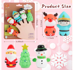 Gwiazdka pacynki Finger Puppets 5pak Sunflex dla dzieci