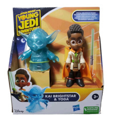 Hasbro SW Young Jedi Kai Yoda 2pak – figurki dla dzieci