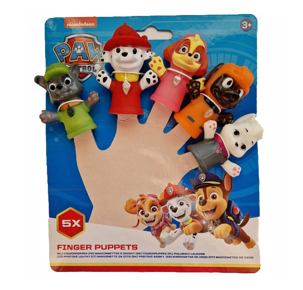 Spin Master Paw Patrol Pacynki 5pak na prezent dla dzieci