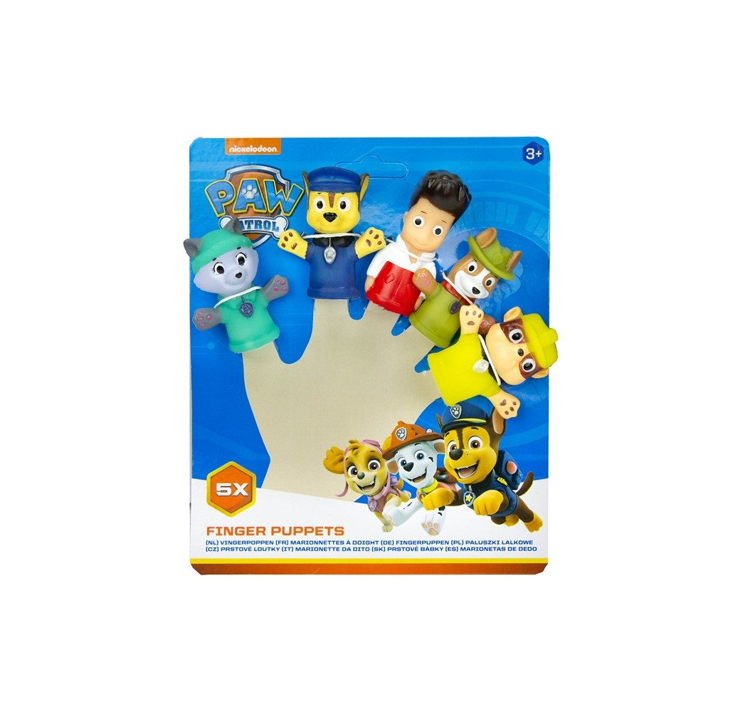 Paw Patrol Finger Puppets 5pak Hasbro – prezent dla dziecka
