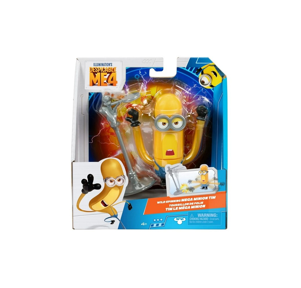 Mega Minion Tim Wild Spinning Moose – figurka prezentowa