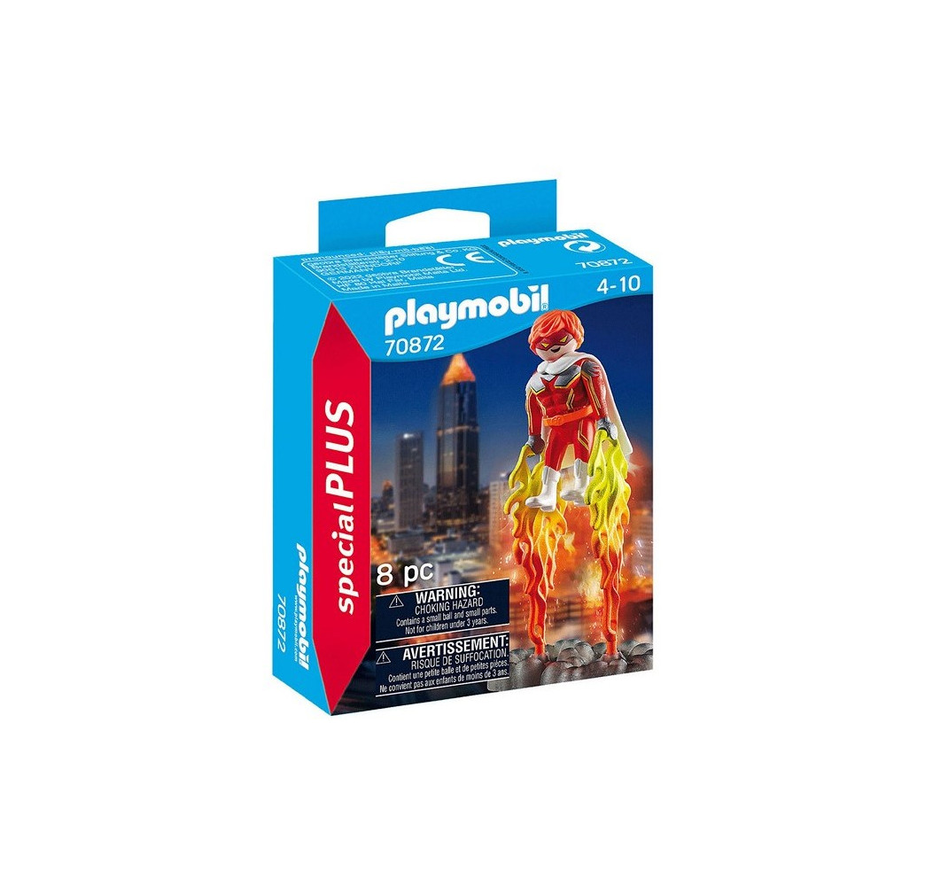 PLAYMOBIL 70872 Superhero 8 el. figurka na prezent