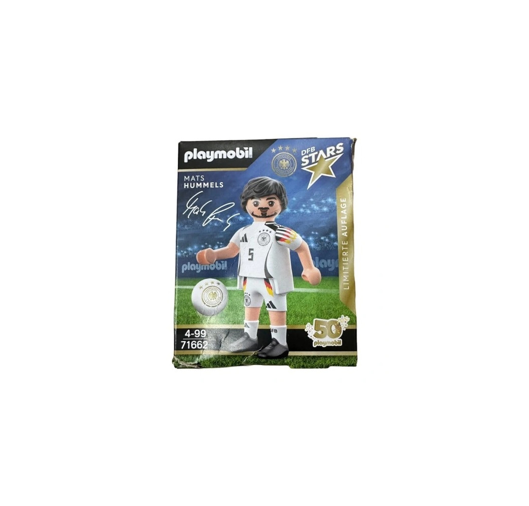 PLAYMOBIL 71662 Mats Hummels figurka dla fana piłki