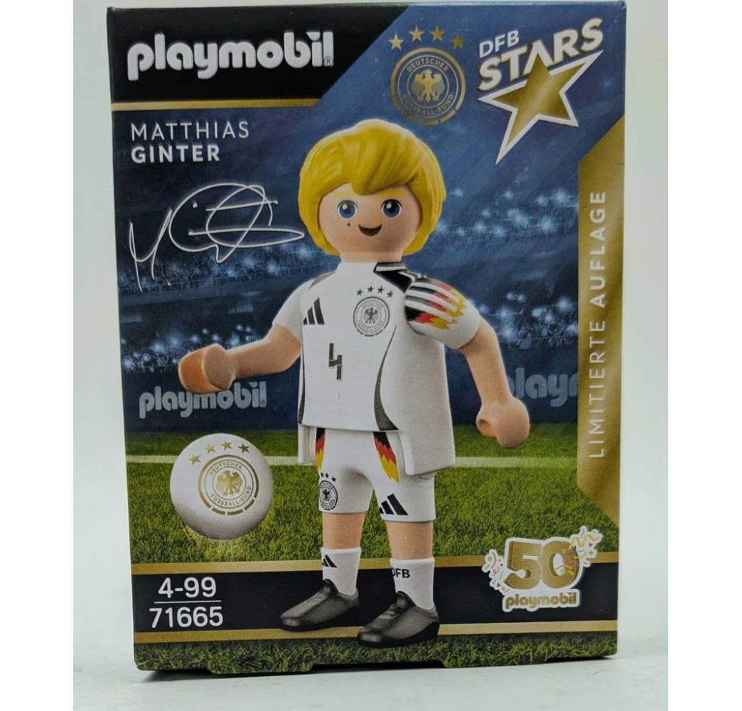 PLAYMOBIL 71665 Matthias Ginter figurka piłkarza