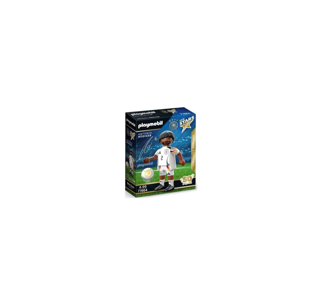 PLAYMOBIL 71664 Antonio Rudiger – figurka dla fana
