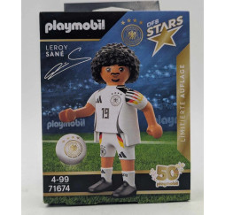 PLAYMOBIL Leroy Sane Niemcy figurka dla fana piłki