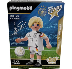 PLAYMOBIL 71675 Julian Brandt figurka dla fana piłki