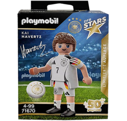 PLAYMOBIL 71670 Kai Havertz figurka dla fana futbolu