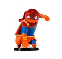 P.M.I. Gang Beasts series 1 G Super Red 7cm