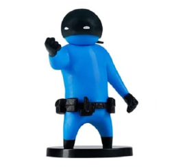 P.M.I. Gang Beasts series 1 E Super Blue 7cm