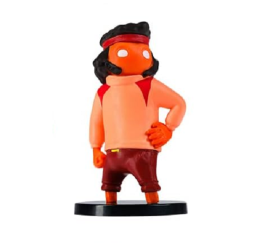 P.M.I. Gang Beasts series 1 J Street Red 7cm