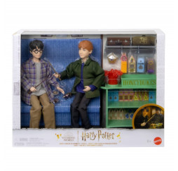 Wizarding Harry Potter i Ron Weasley w pociągu