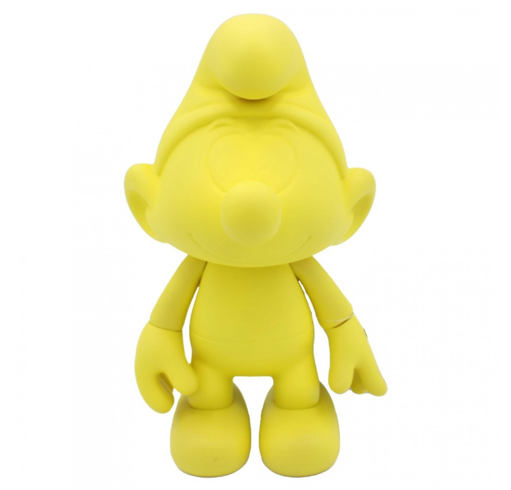 Puppy Smurf vinyl matte yellow figurka ruchoma 20cm