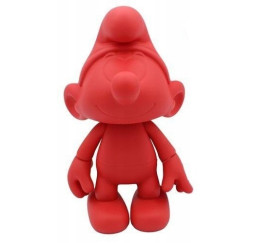 Puppy Smurf vinyl matte red figurka ruchoma 20cm
