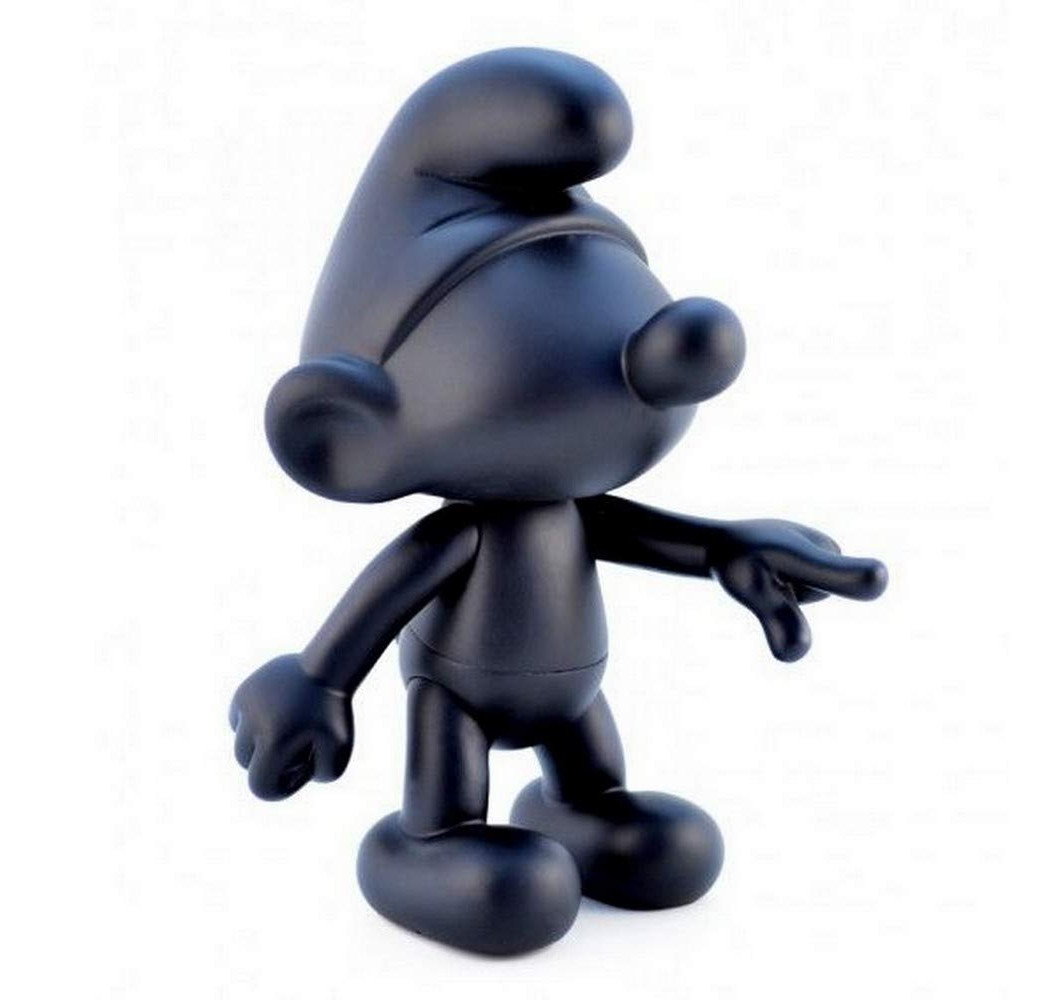 Puppy Smurf vinyl matte black figurka ruchoma 20cm
