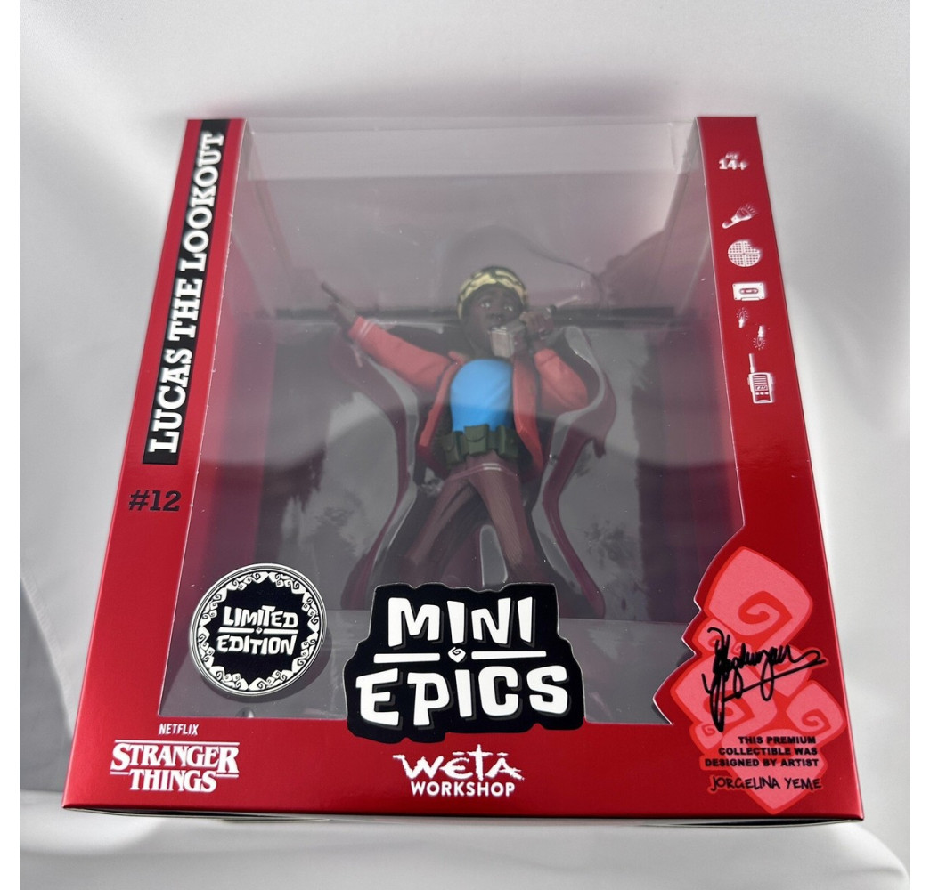 WColl Stranger Things figurka Lucas the Lookout 14cm LE ME